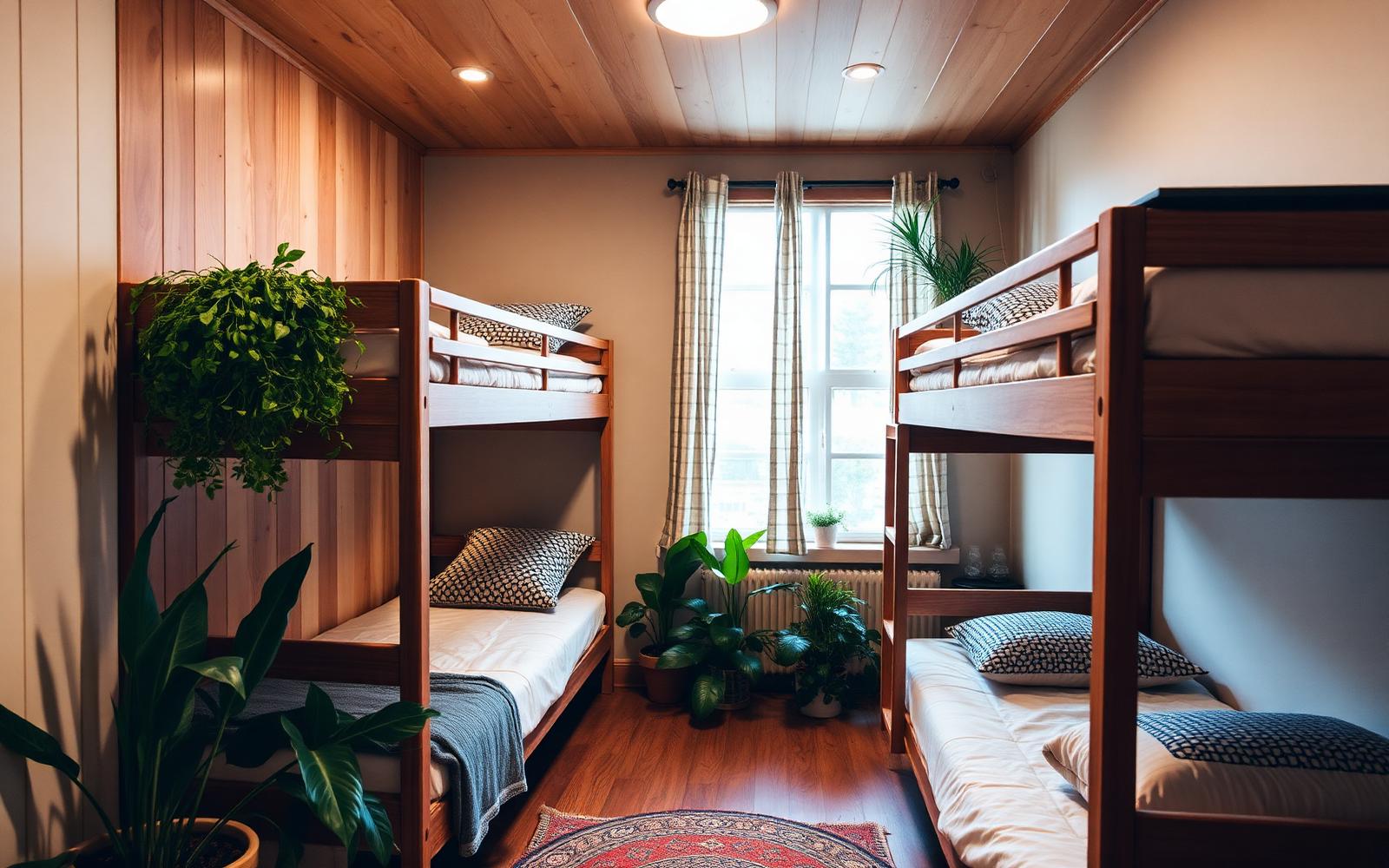 Beach hostel room